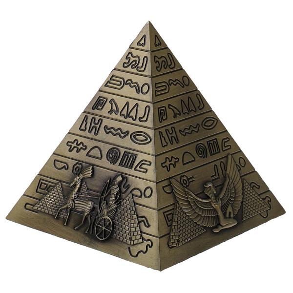 金属の手工芸品エジプトのピラミッドモデル本棚飾りブロンズを構築｜stk-shop｜08