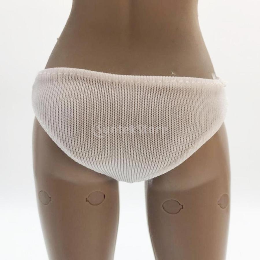 1 6スケール 女性 人形パンツ ブリーフ ドール服 12インチアクションフィギュア用 全3色 白 Stkショップ 通販 Yahoo ショッピング