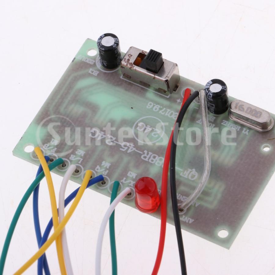 2.4Gリモコンキット RCカー部品 受信機 DIY レシーバーアクセサリー 