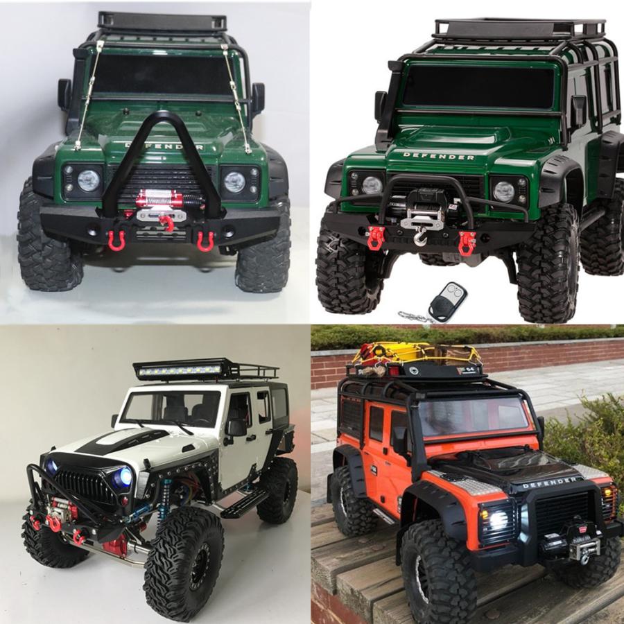 1/10 RCクローラーカーアキシャルSCX10用 RCカー自動ウインチ