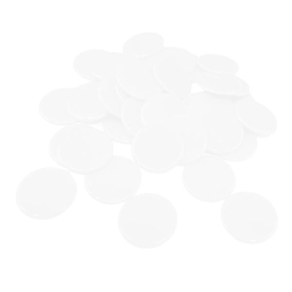 100pcsポーカーチップコイン単色カジノ供給家族ゲームAccs白|stk-shop|04