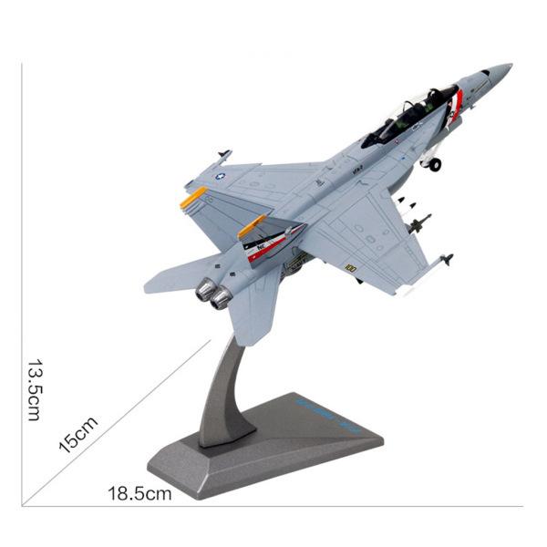 1：100F18ホーネットミリタリーダイキャストファイター航空機モデルおもちゃコレクションギフト｜stk-shop｜02