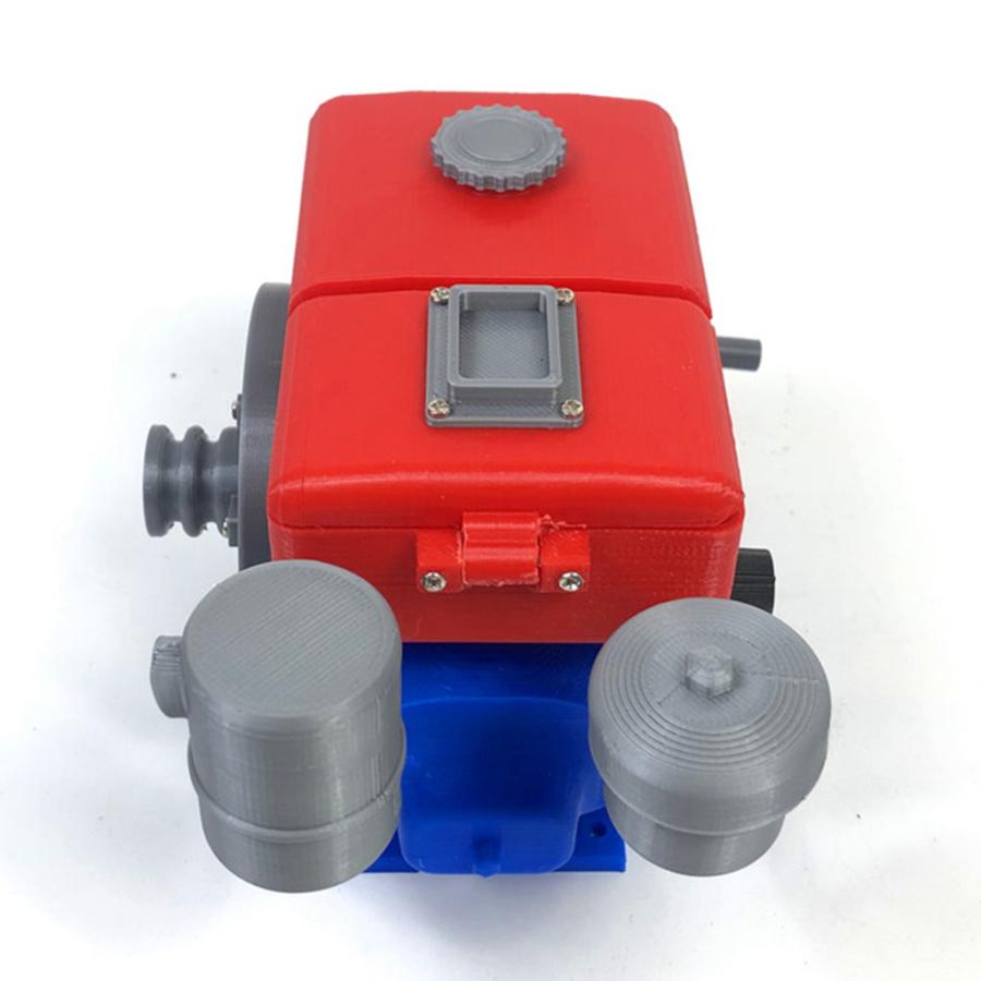 ハンドクランク ガソリンエンジン モデル 内燃エンジン 3Dハンドモデル 物理教育 玩具｜stk-shop｜06
