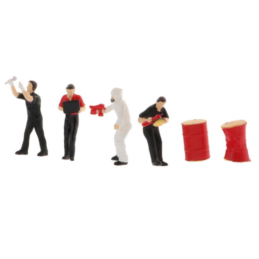 ミニチュア フィギュア人形 1:64 1セット 情景コレクション 人形