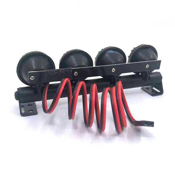 6 LED rcカースポットライト 1/10 RCクローラーカースポットライトルーフライトバー|stk-shop|07