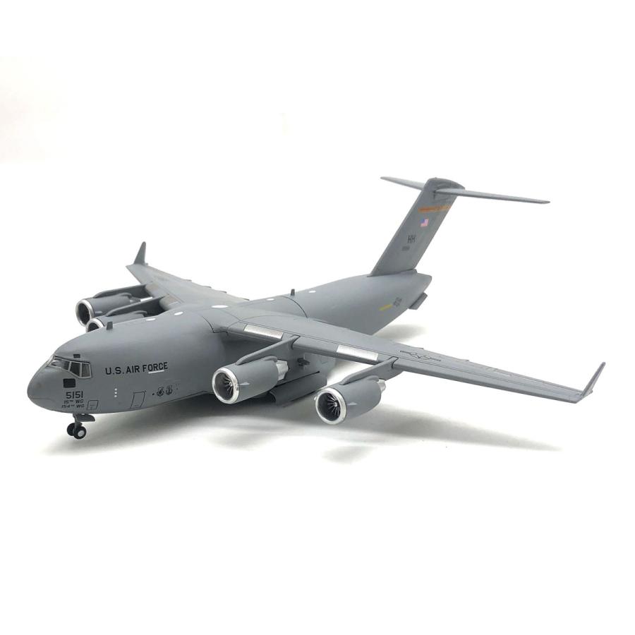 1/200スケールC-17金属輸送飛行機軍事ダイキャスト模型アメリカ空軍