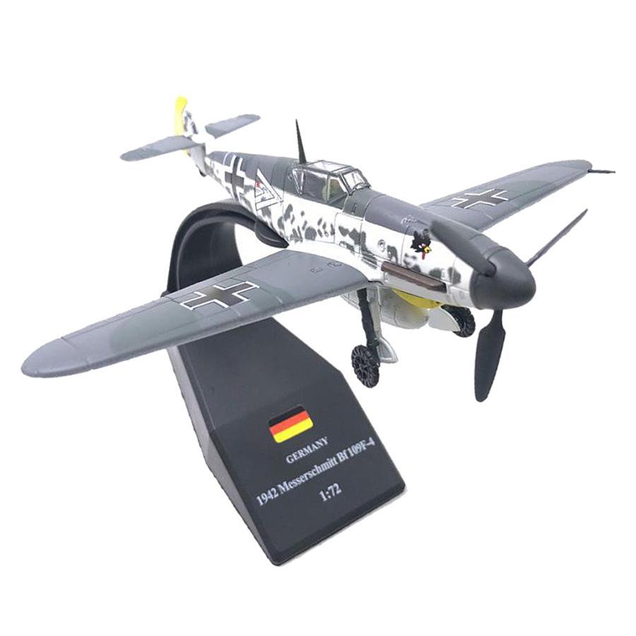 は*る様 航空機ミニ模型29点セット 1/72スケールドイツBF109F-4戦闘攻撃機飛行機メタルダイキャスト軍事