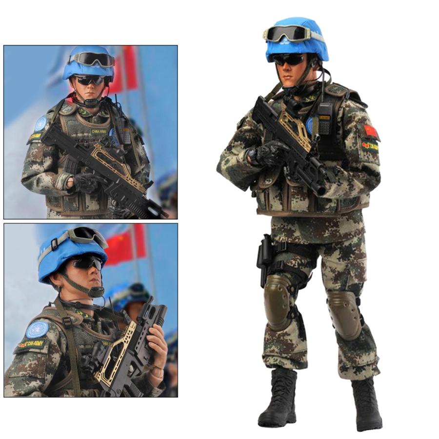 1:6アクセサリー付きアクションフィギュア陸軍兵士人形おもちゃ子供