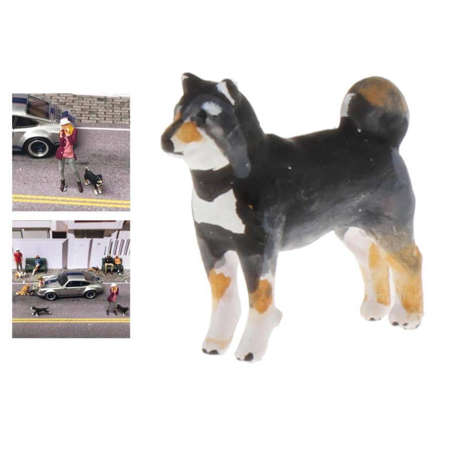 ミニチュア1 64ジオラマフィギュアドッグロードシナリオ室内装飾アクセサリー柴犬ブラック Stkショップ 通販 Yahoo ショッピング