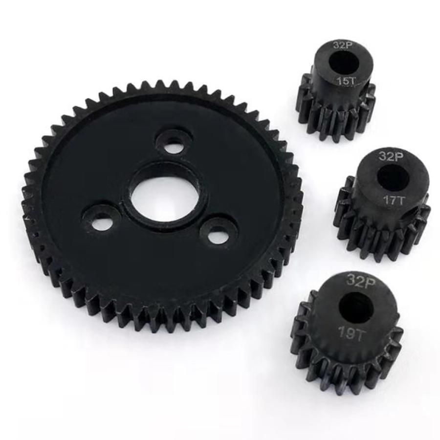新品　ギガス　小ギア　15T 32P 15T / 17T 19THQ727用ピニオンギアセット9005090038 EXO1:10車15T