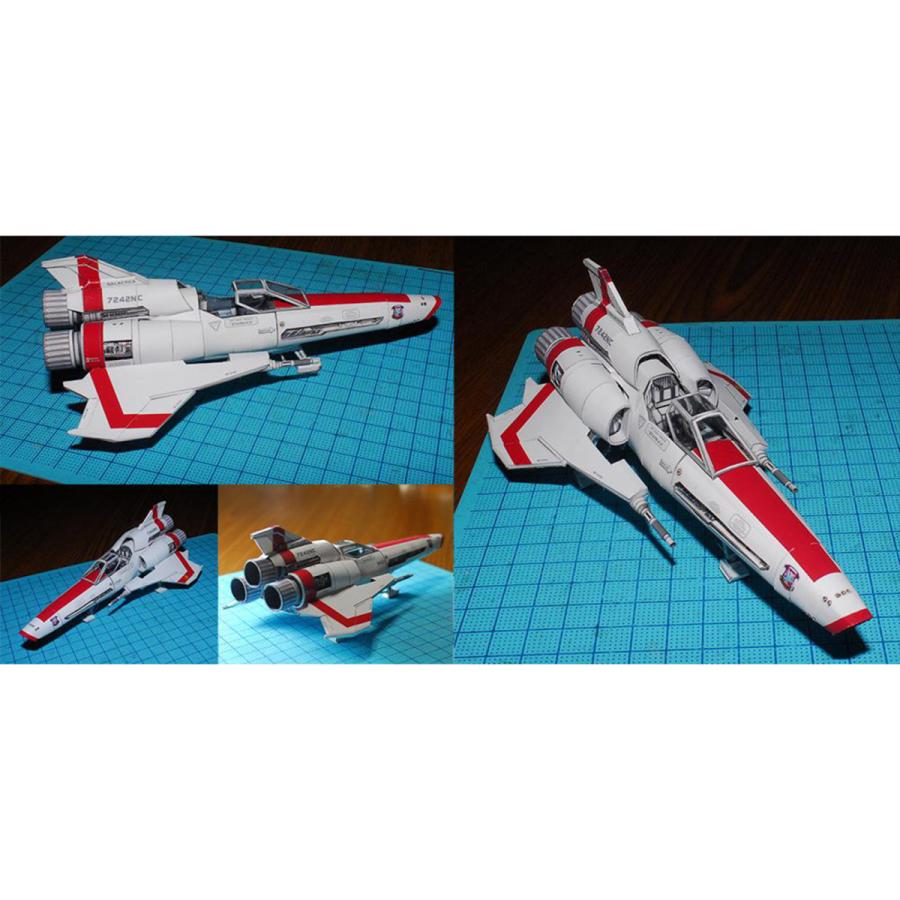 宇宙空母ギャラクティカバイパーMK2船3Dモデルキットレプリカ 宇宙空母ギャラクティカバイパーMK2船3Dモデルキットレプリカ
