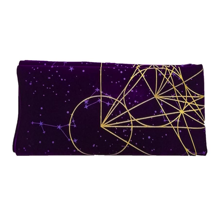 占星術タロットカードゲームテーブルクロスクリスタルグリッドテーブルクロス装飾紫｜stk-shop｜04