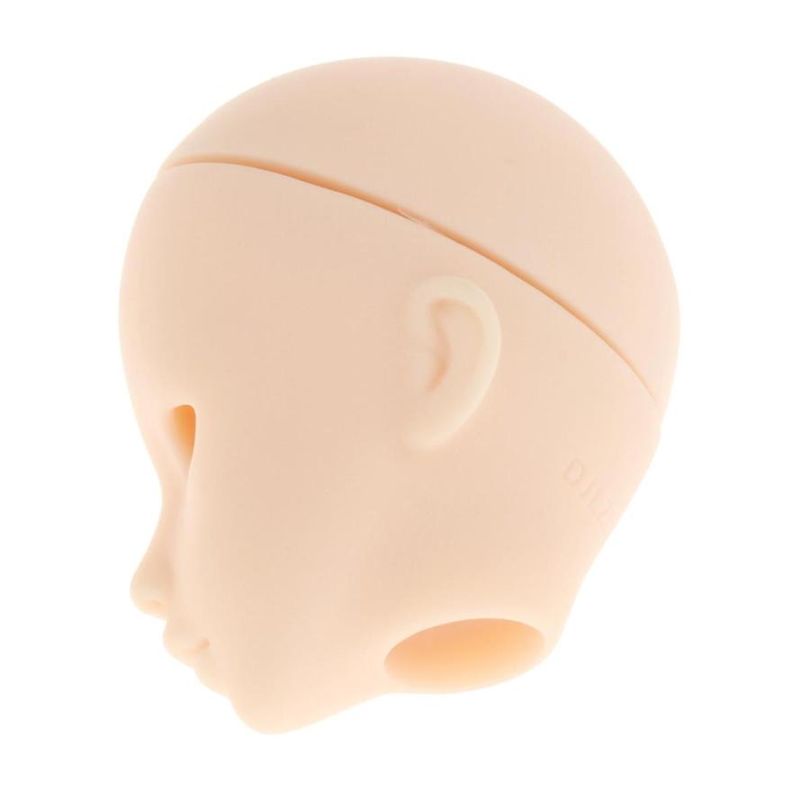 カスタム1:6スケールガールヌードドールヘッドモデルドレスアップ