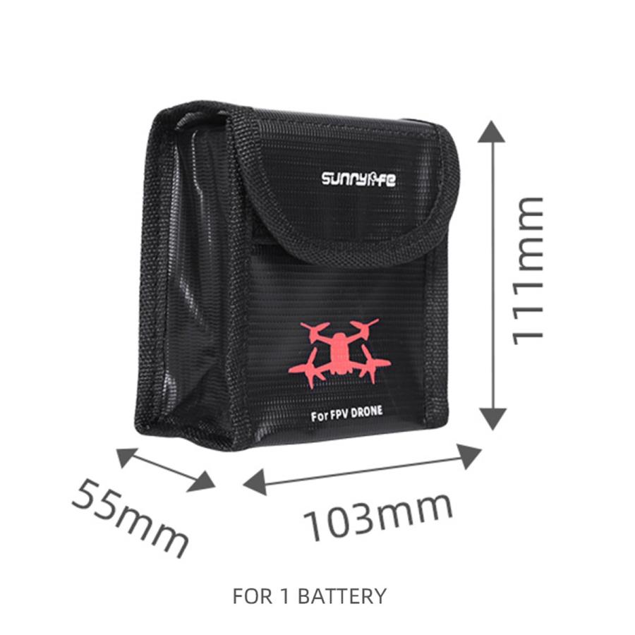 Lipoセーフバッグ防爆バッテリー耐火ストレージ1ドローン用バッテリー|stk-shop|03