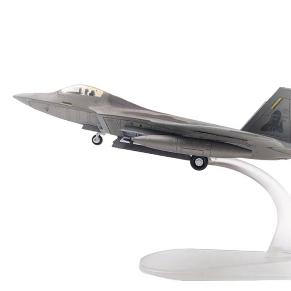F22 1:100スケール戦闘機モデル金属飛行機キットのグッズ子供大人