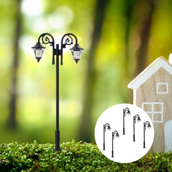 5 × 1:87シングルヘッドモデルミニチュアガーデン鉄道列車マイクロ風景