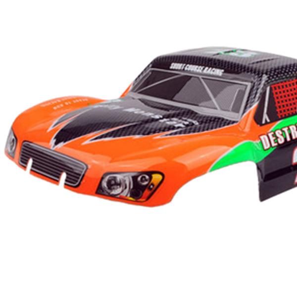 新品 RCカー ボディシェル フレイムパターン 塗装済み HSP 94155 94170 RC1：10スケールドリフトカー15592用RCボディシェル