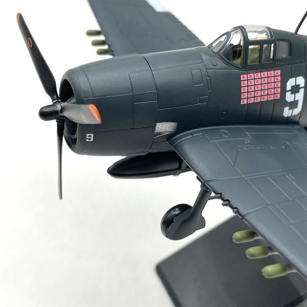 1/72スケールF6F戦闘機模型飛行機スタンドお土産デスクトップ