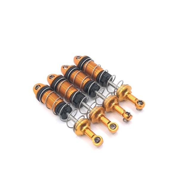 4pcs 1:10 HB4WDモデルトラック用RCショックアブソーバーダンパーカー 