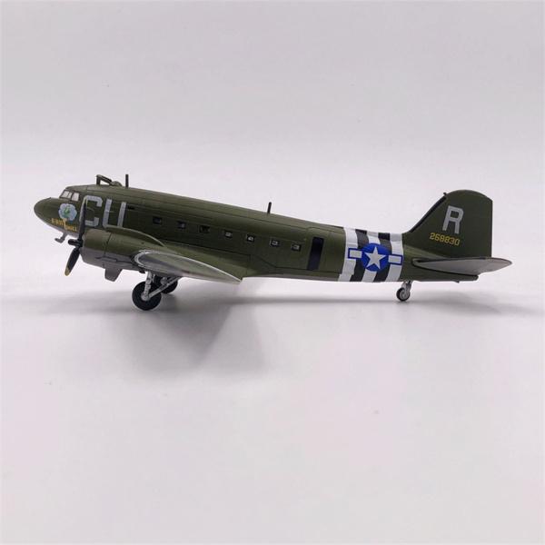 1/100スケール第二次世界大戦C47輸送戦闘機キット（ディス付き）オフィス装飾19.2x29cm｜stk-shop｜09