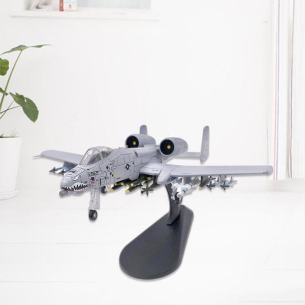1 / 100th Realistic Aviation A USA A-10攻撃機、USA飛行機戦闘機航空機玩具モデル（ディス取り外し可能｜stk-shop｜05