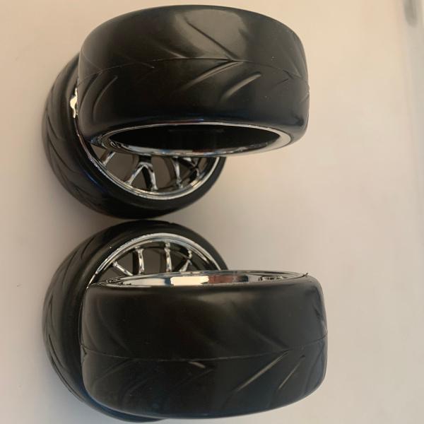 タミヤTT01TT02HSPクローラービークルトラックホワイト用ホイール
