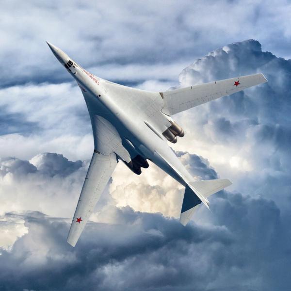 ロシア空軍Tu-160ブラックジャックプラモデルプラスチックホビーモデル