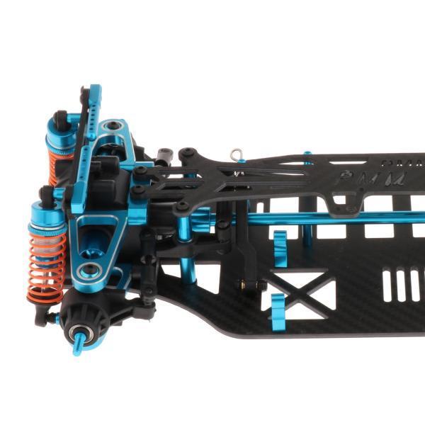 257mm 1:10タミヤTT01トラック用RCクローラーカーカーボンファイバーホイールベースボディフレームシャーシアップグレードパー 257mm 耐久性