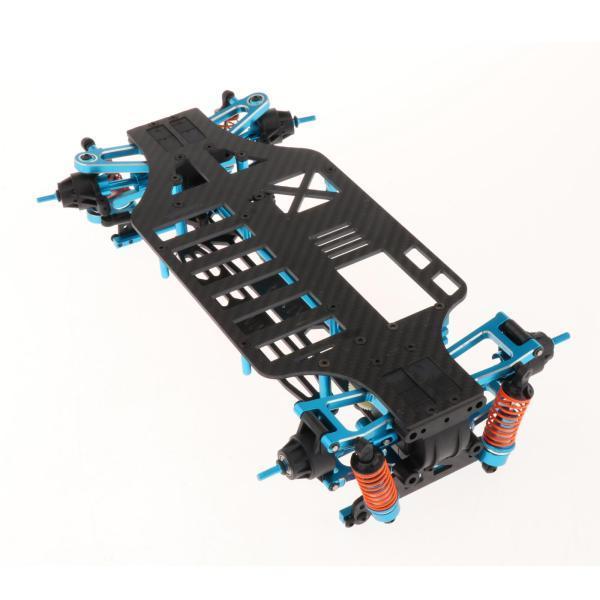 257mm 1:10タミヤTT01トラック用RCクローラーカーカーボンファイバーホイールベースボディフレームシャーシアップグレードパー 257mm 耐久性