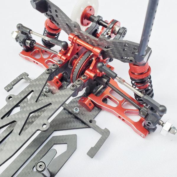 1/10リモートコントロールカー用のRCカーフレーム260mmホイールベースがパーツAに取って代わります フレーム 420x190mm 260mm
