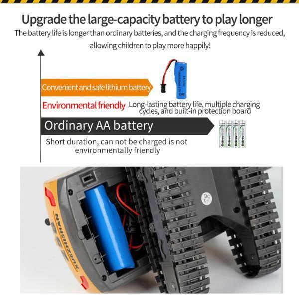 1:20ラジコンショベルカーディガー電気自動車おもちゃトラック2.4G
