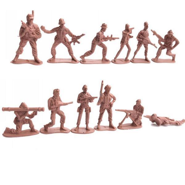 203ピースアーミーマンおもちゃアクションフィギュア兵士プレイ
