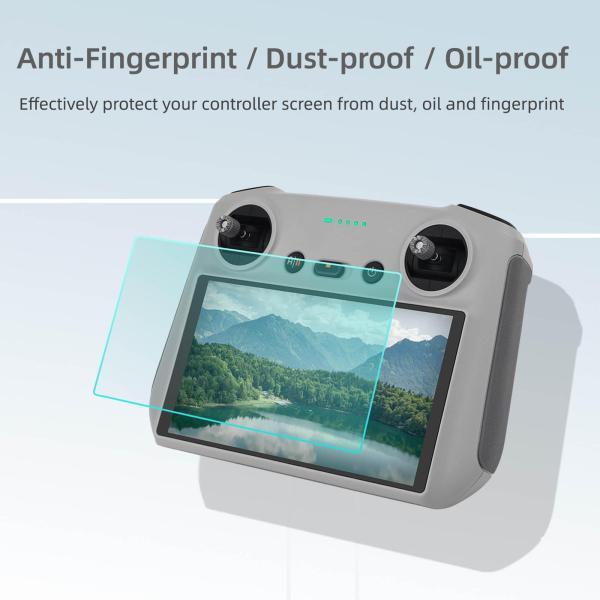 DJI Mini 3Pro用 保護フィルム スクリーンプロテクター DJIRCフィルム 強化ガラス 高光透過 9H超硬度 全面保護 破裂防止｜stk-shop｜05