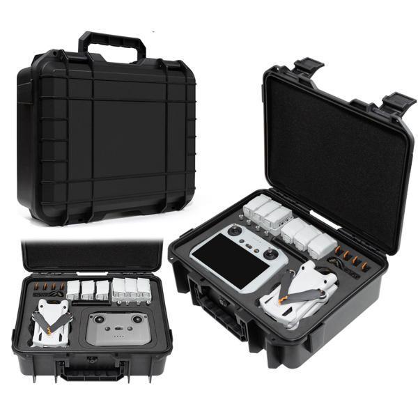ドローンキャリングケース DJI Mini3Pro用 収納ケース ボックス 防爆 耐圧 大容量 ドローン 充電器 バッテリー リモコン 収納 ハンドル付 持ち運び 防水 耐衝撃|stk-shop|07