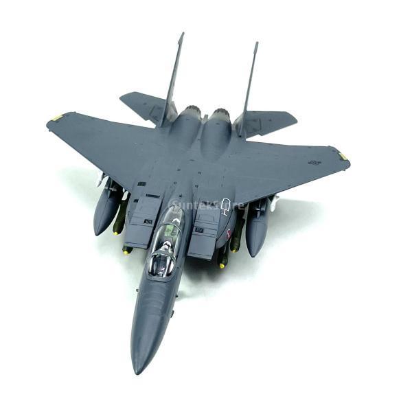F-15E戦闘機 航空機 飛行機モデル 1/100 模型 コレクション 空軍 イーグル戦闘機モデル ディスプレイ 装飾｜stk-shop｜15
