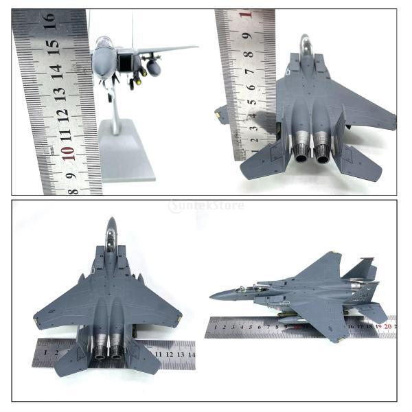 F-15E戦闘機 航空機 飛行機モデル 1/100 模型 コレクション 空軍 イーグル戦闘機モデル ディスプレイ 装飾｜stk-shop｜21