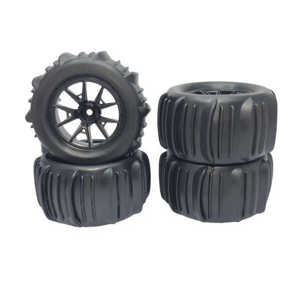 1//141/16RCーカー用パドルタイヤ付きホイール : STKショップ
