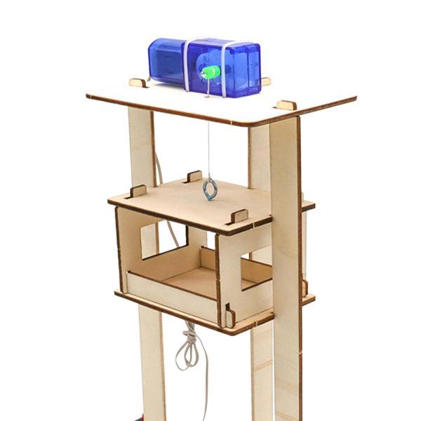 電気エレベーターのおもちゃ DIY 組み立て  ティーンエイジャー 科学実験 科学 クリエイティブ 男の子と女の子 子供用 リフトおもちゃ｜stk-shop｜06