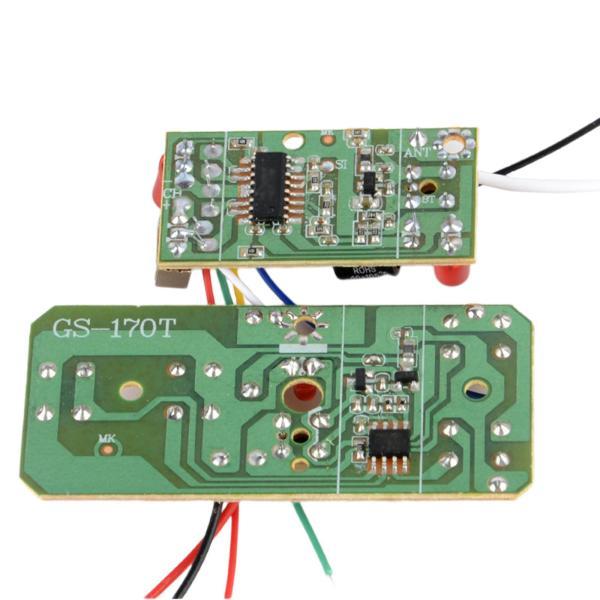 2x 4CH 送信機受信機ボード、RC カー車両用リモートコントロール 27MHz