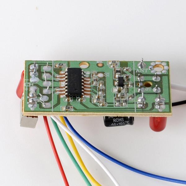 2x 4CH 送信機受信機ボード、RC カー車両用リモートコントロール 27MHz