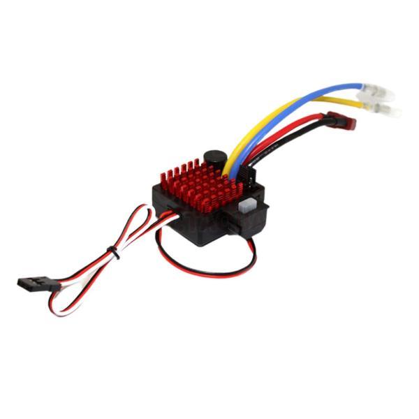 防水 RC カー 60A ESC サポート 540/550/380/370 ブラシ付きモーター内蔵 3 モード RC スピードコントローラー｜stk-shop｜04