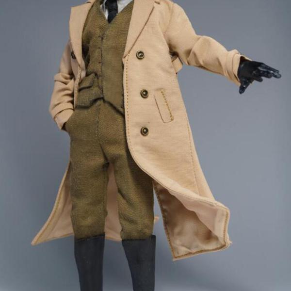 1/6フィギュア用衣装 レディースフード付きケープコート セット zy5044 1/6フィギュア用衣装 レディースフード付きケープコート セット