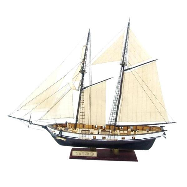 DIY クラフトヨットモデル容器木製モデル構築帆船モデル : STKショップ