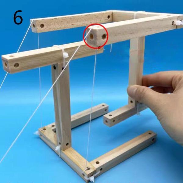 DIY テンセグリティ実験キット手と目のコーディネーション木製子供