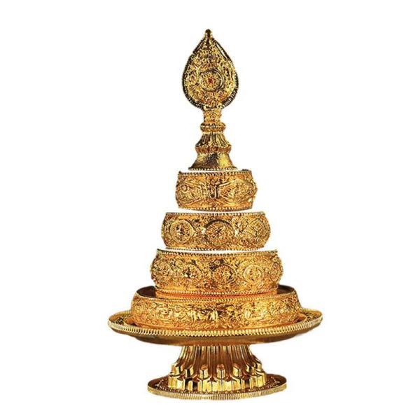 チベット仏教お供えトレイ万座皿手作り像宗教彫刻寝室デスクホームホリデーギフト Accs｜stk-shop｜02