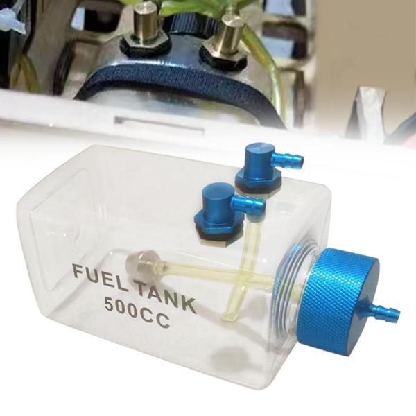 RC 飛行機燃料タンクオイルボトル飛行機ガス飛行機アップグレードパーツ 500CC｜stk-shop｜06
