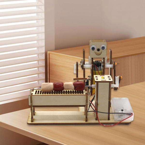 BBQ ロボット DIY 教育モデル おもちゃ 組み立てプロジェクト 科学実験 DIY キット STEM モデル 組み立ておもちゃ 女の子 男の子｜stk-shop｜08