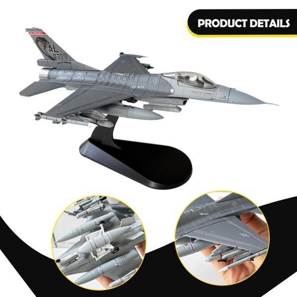 1/72 F-16C ダイキャスト飛行機模型 航空機コレクション ミニチュア