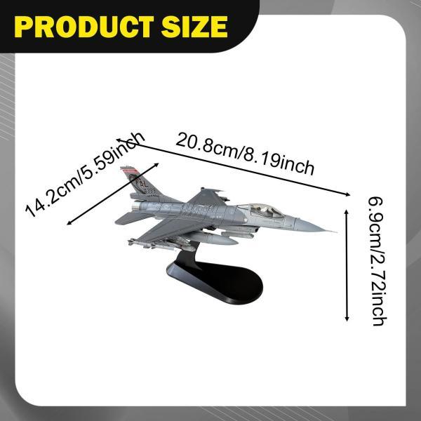 1/72 F-16C ダイキャスト飛行機模型 航空機コレクション ミニチュア