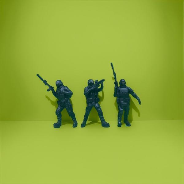 6 個入り 1/64スケールアクションフィギュア 特殊部隊 塗装済み完成品